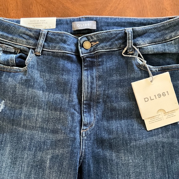 DL1961 Denim - DL1961 NWT $269 Mara Mid-Rise Ankle Instasculpt Jeans Size 34 Fits Like a 31